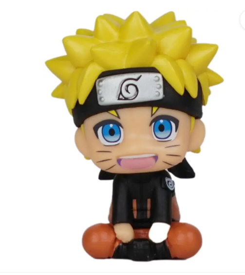 OFFO Naruto Anime Itachi Sitting Mini Action Figure for Home Decor  (Multicolor)
